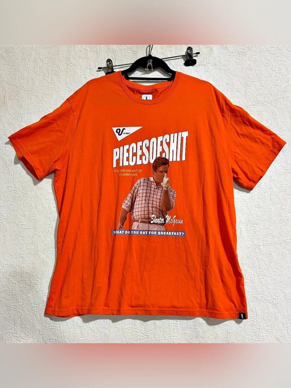 USAG U Suck At Golf Shooter McGavin Happy Gilmore Cereal T-Shirt Men’s Sz 2XL